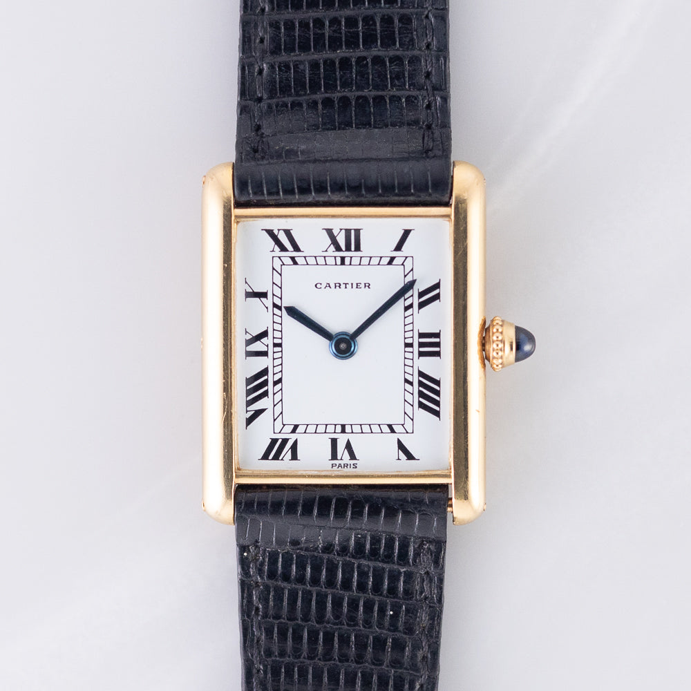 CARTIER LM Tank Louis Cartier Extra Flat Cal.P838 by JLC