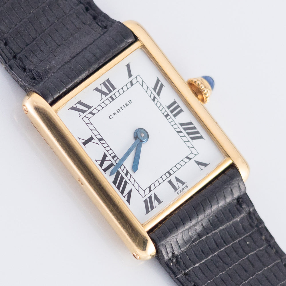 CARTIER LM Tank Louis Cartier Extra Flat Cal.P838 by JLC