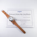 LONGINES Turkish Wristwatch Retailed by Nacib K. Djezvedjian & Son, Constantinople w.Archive