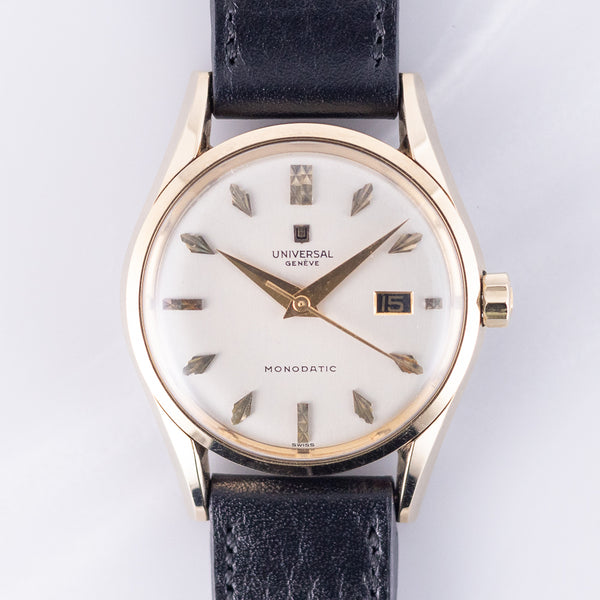UNIVERSAL GENEVE MONODATIC Ref.20216 – TIMEANAGRAM