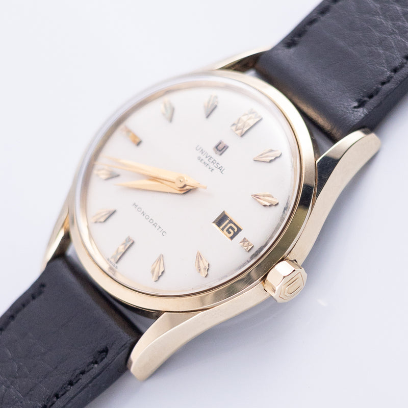 UNIVERSAL GENEVE MONODATIC Ref.20216 – TIMEANAGRAM