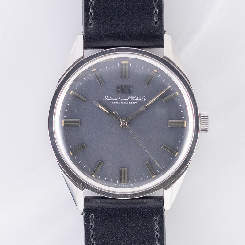 IWC Ref.810 BLUE GRAY DIAL Cal.89 – TIMEANAGRAM