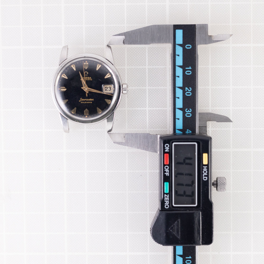 OMEGA Seamaster Calendar Black Gilt Dial Ref.2849
