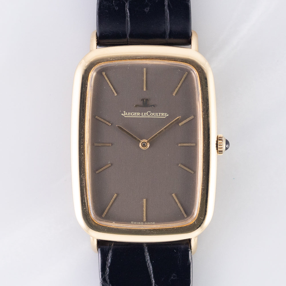 JAEGER LECOULTRE Jumbo Rectangular Brown Dial Ref.9046