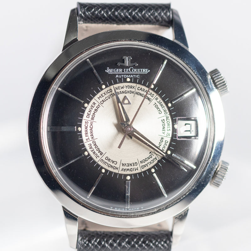 JAEGER LECOULTRE MEMOVOX Worldtime Tuxedo Ref.855