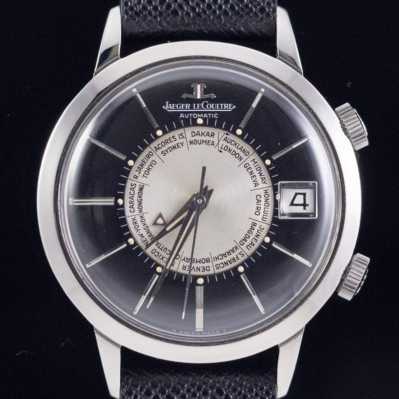 JAEGER LECOULTRE MEMOVOX Worldtime Tuxedo Ref.855