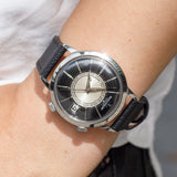 JAEGER LECOULTRE MEMOVOX Worldtime Tuxedo Ref.855
