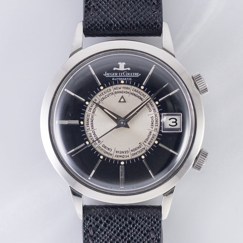 JAEGER LECOULTRE MEMOVOX Worldtime Tuxedo Ref.855