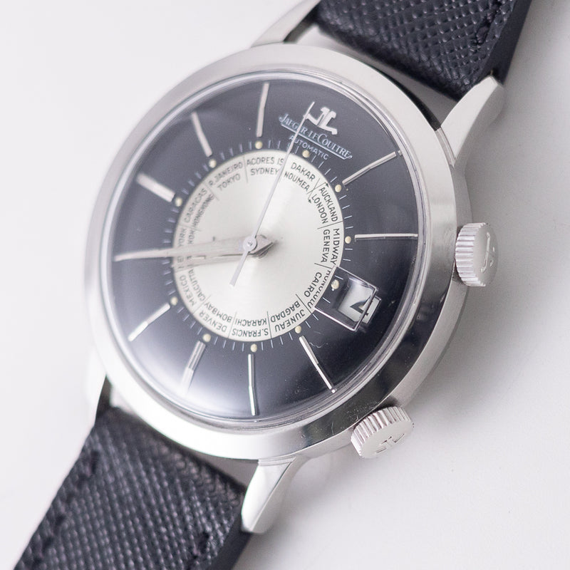 JAEGER LECOULTRE MEMOVOX Worldtime Tuxedo Ref.855