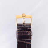 ROLEX Metropolitan Chronometer Black Gilt Dial Ref.8952