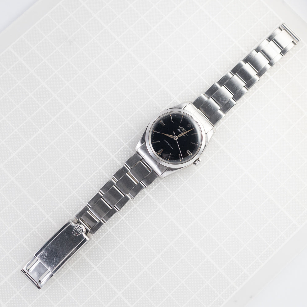 ROLEX Big Air-King Black Gilt Ref.5504