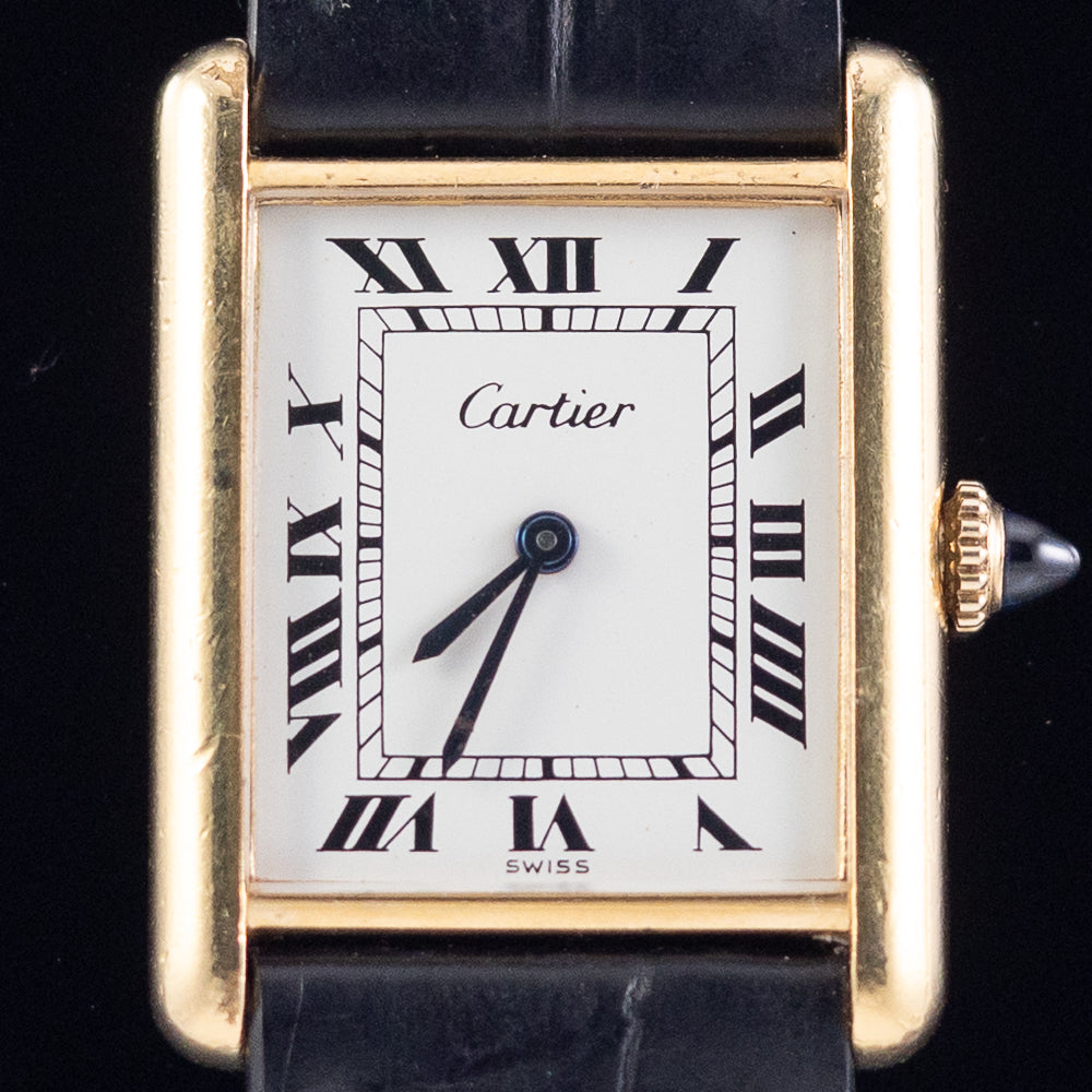 CARTIER LM Pre Must TANK for Europe Ref.15705 – TIMEANAGRAM