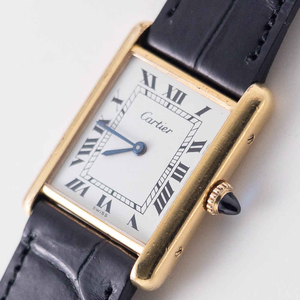 CARTIER LM Pre Must TANK for Europe Ref.15705 – TIMEANAGRAM