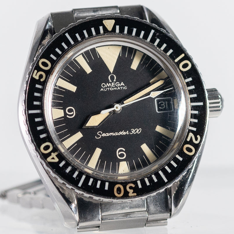 OMEGA Seamaster 300 Ref.166.024 Big Triangle w.Ref.1039 Flatlink