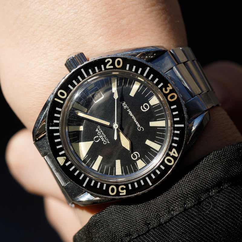 す*ん様 超劇レア！OMEGA Seamaster Professional 3 OMEGA Seamaster 300 Ref.166.024 Big Triangle w.Ref.1039 Flatlink