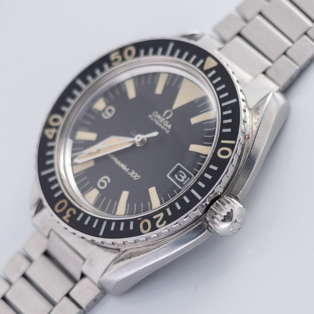 OMEGA Seamaster 300 Ref.166.024 Big Triangle w.Ref.1039 Flatlink
