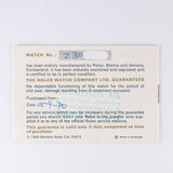 ROLEX OYSTER PERPETUAL DATE Ref.1500 w.BOX and Warranty Paper