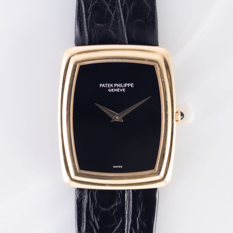 PATEK PHILIPPE Onyx Dial Ref.3628 serviced by Patek Philippe
