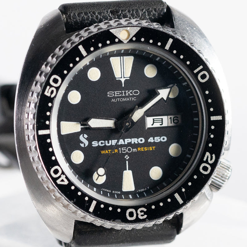 SEIKO 150M DIVER REF.6306-7001 SCUBAPRO 450