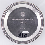 IWC Ref.803A White Roman Dial