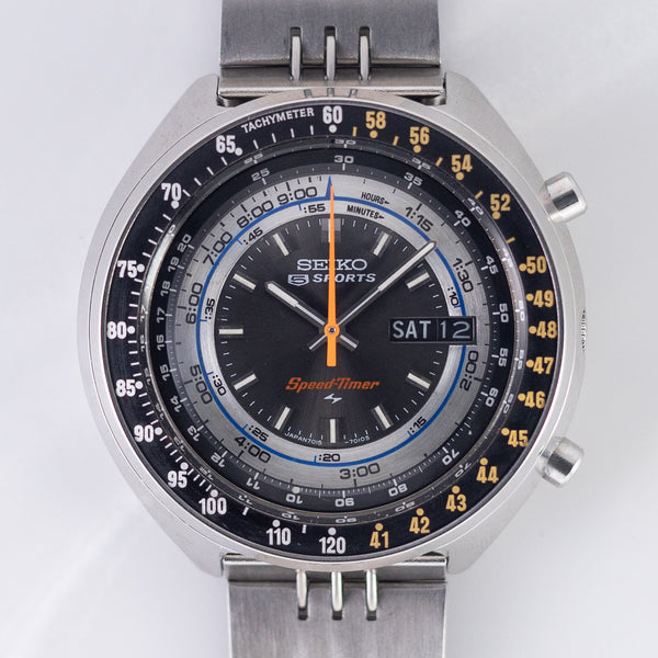 SEIKO 5 SPORTS SPEEDTIMER REF.7015-7010 NEW OLD STOCK – TIMEANAGRAM