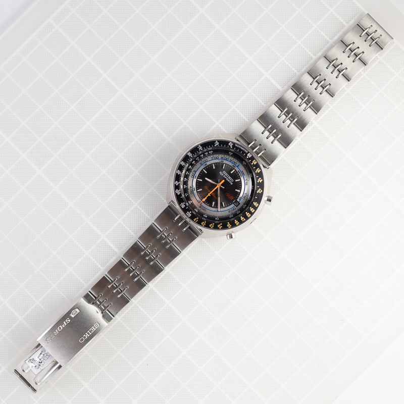 SEIKO 5 SPORTS SPEEDTIMER REF.7015-7010 NEW OLD STOCK – TIMEANAGRAM