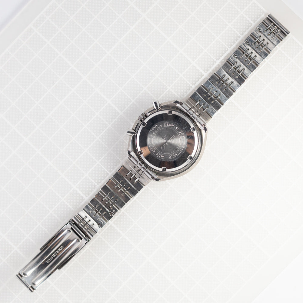 SEIKO 5 SPORTS SPEEDTIMER REF.7015-7010  NEW OLD STOCK