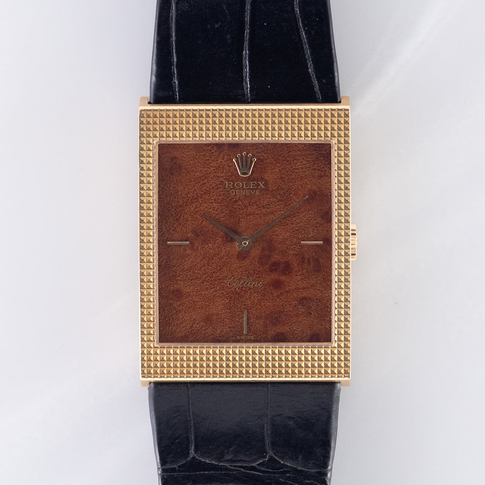 ROLEX Cellini Burlwood Dial Ref.4127