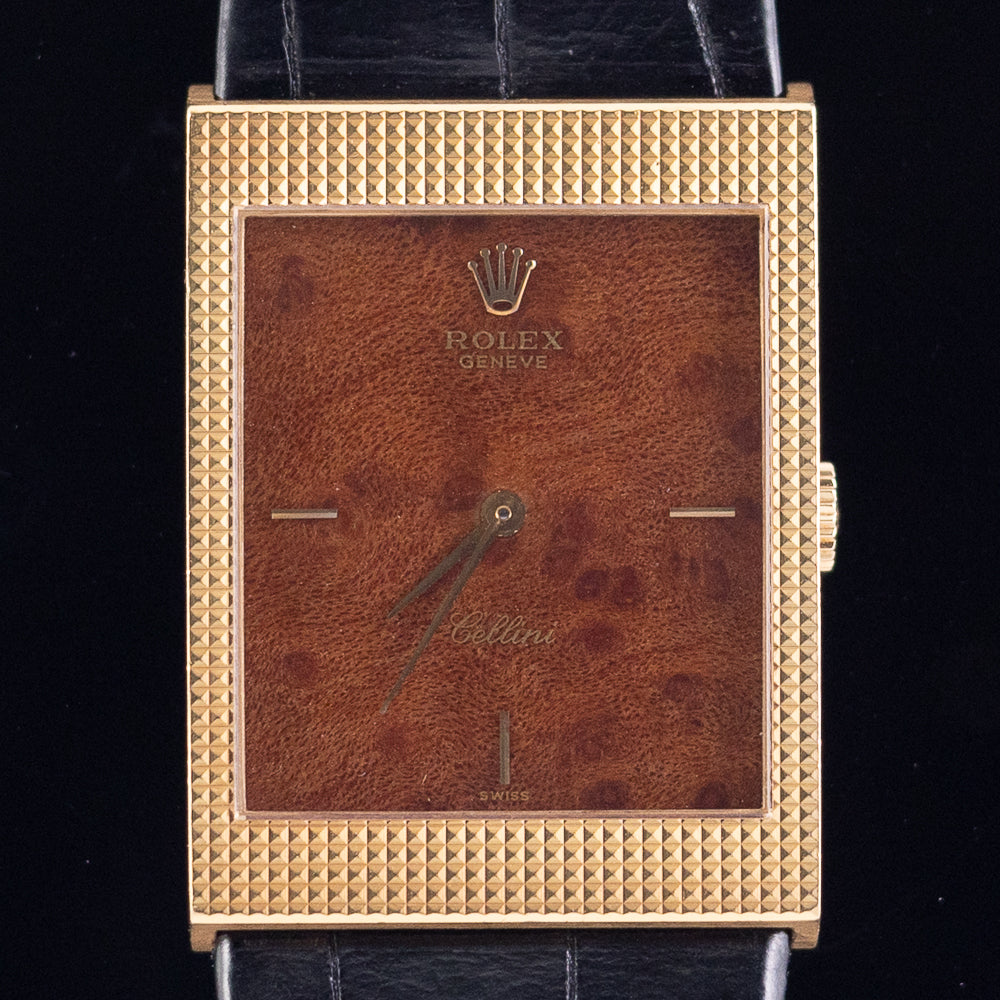 ROLEX Cellini Burlwood Dial Ref.4127