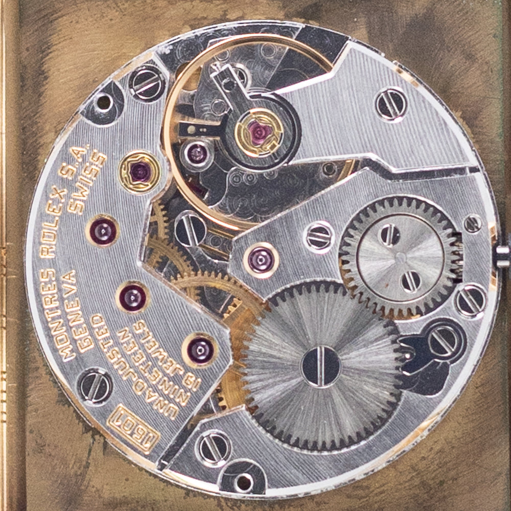 ROLEX Cellini Burlwood Dial Ref.4127