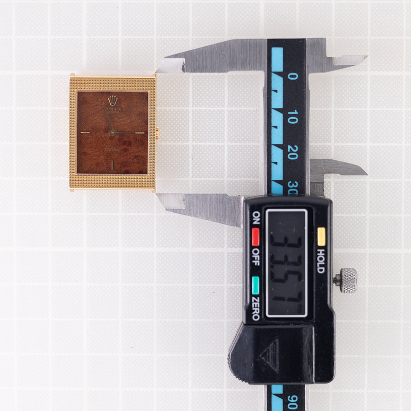 ROLEX Cellini Burlwood Dial Ref.4127