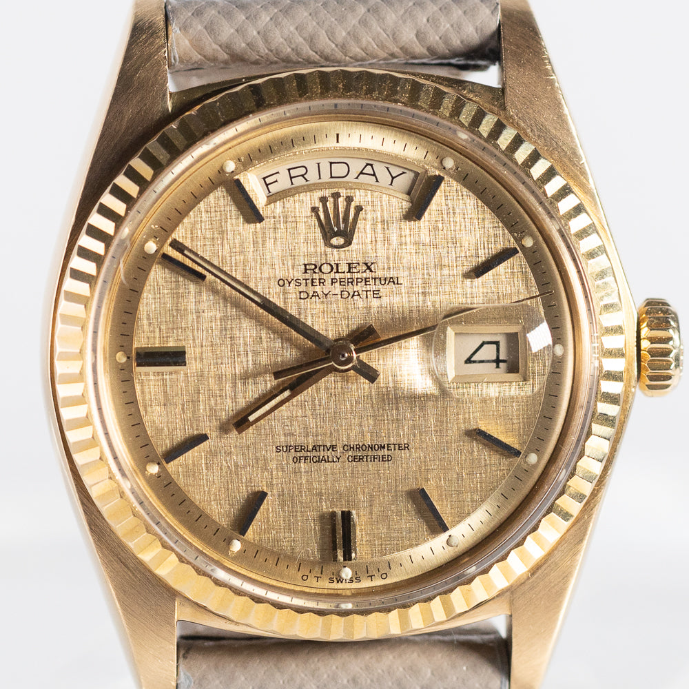 ROLEX DAY-DATE Ref.1803 Linen w.Paper