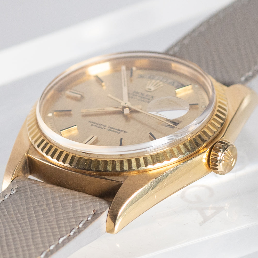 ROLEX DAY-DATE Ref.1803 Linen w.Paper