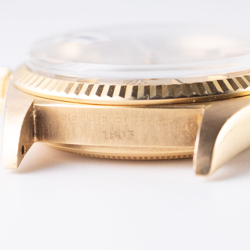 李ページ ROLEX DAY-DATE Ref.1803 Linen w.Paper – TIMEANAGRAM