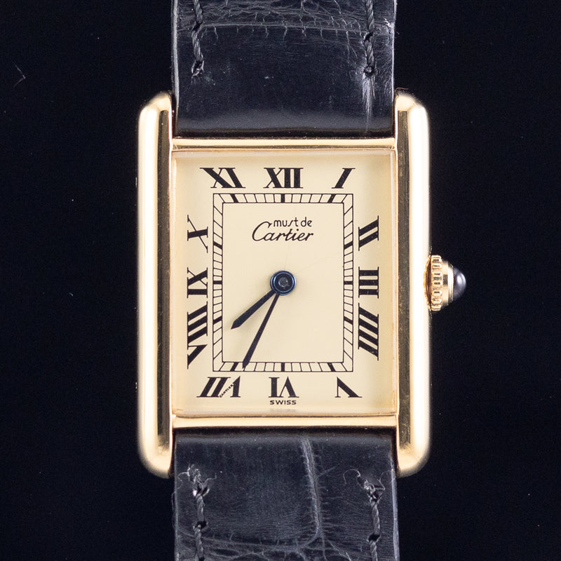 CARTIER LM MUST DE TANK REF.590005