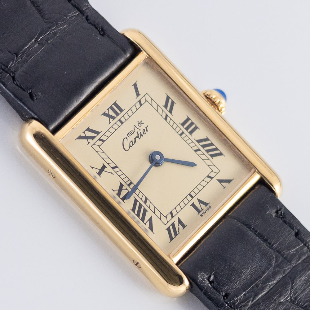 CARTIER LM MUST DE TANK REF.590005