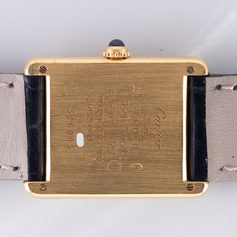 CARTIER LM MUST DE TANK REF.590005