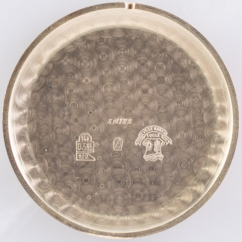 ULYSSE NARDIN Calatrava 14K Yellow Gold