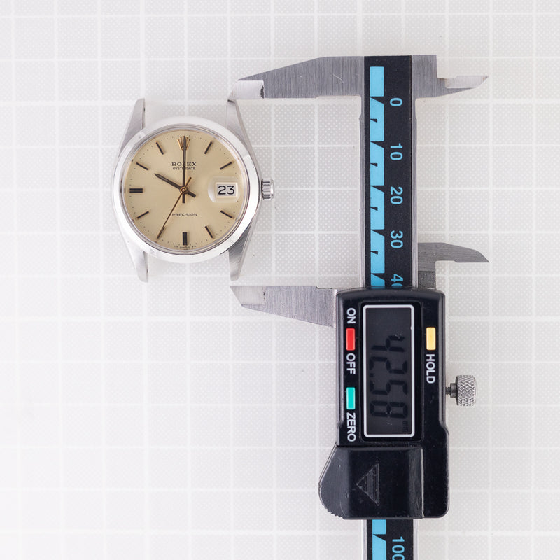 ROLEX OYSTERDATE Gold Dial Ref.6694