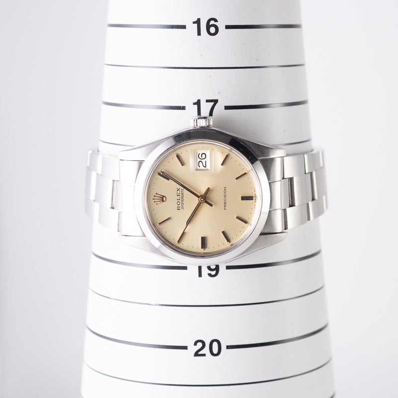 ROLEX OYSTERDATE Gold Dial Ref.6694