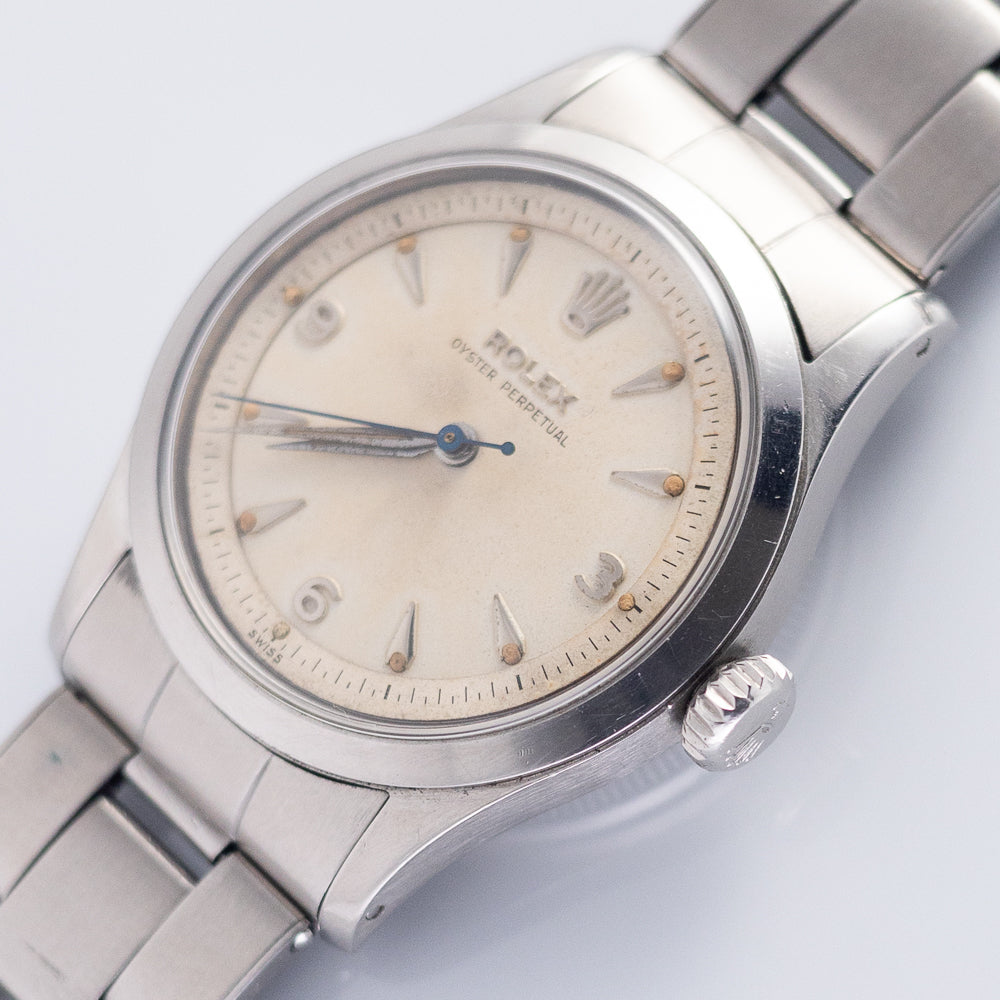 ROLEX Semi Bubble Back REF.6332 SIDE FALT EXPLORER DIAL