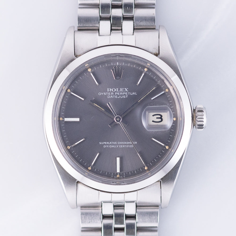 ROLEX DATEJUST Ref.1600 Gray Dial