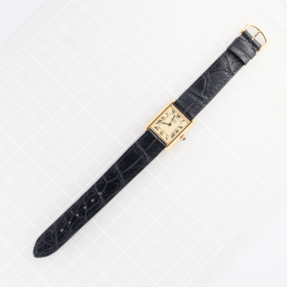 CARTIER LM MUST DE TANK REF.590005