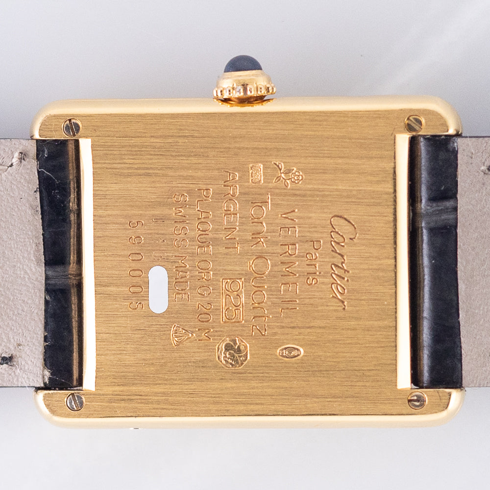 CARTIER LM MUST DE TANK REF.590005