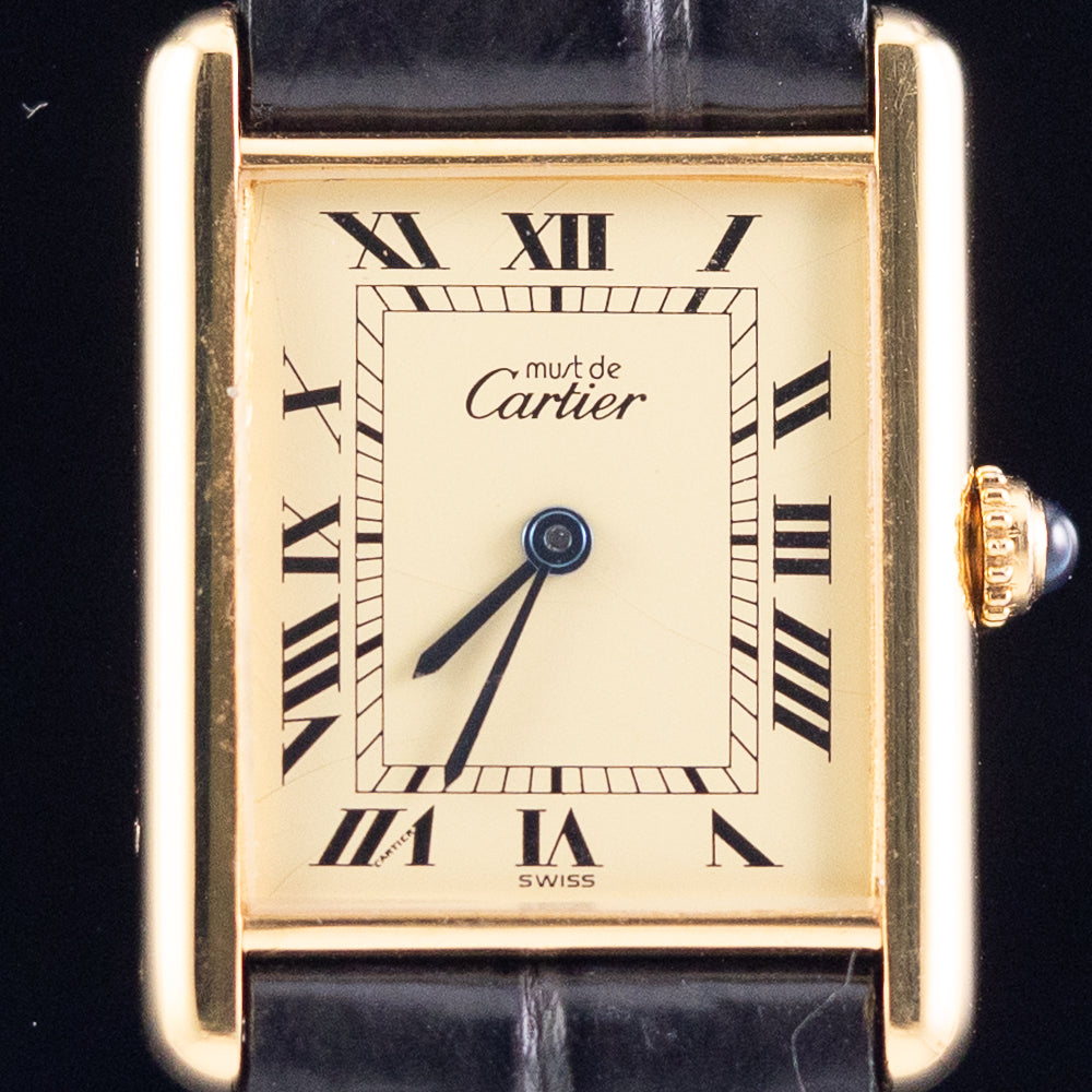 CARTIER LM MUST DE TANK REF.590005