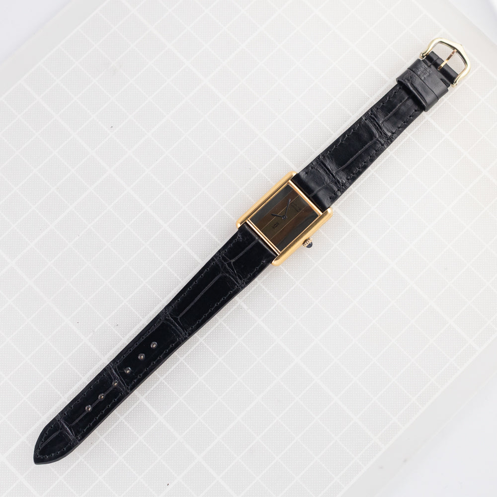 CARTIER LM MUST DE TANK tricolor