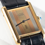 CARTIER LM MUST DE TANK tricolor