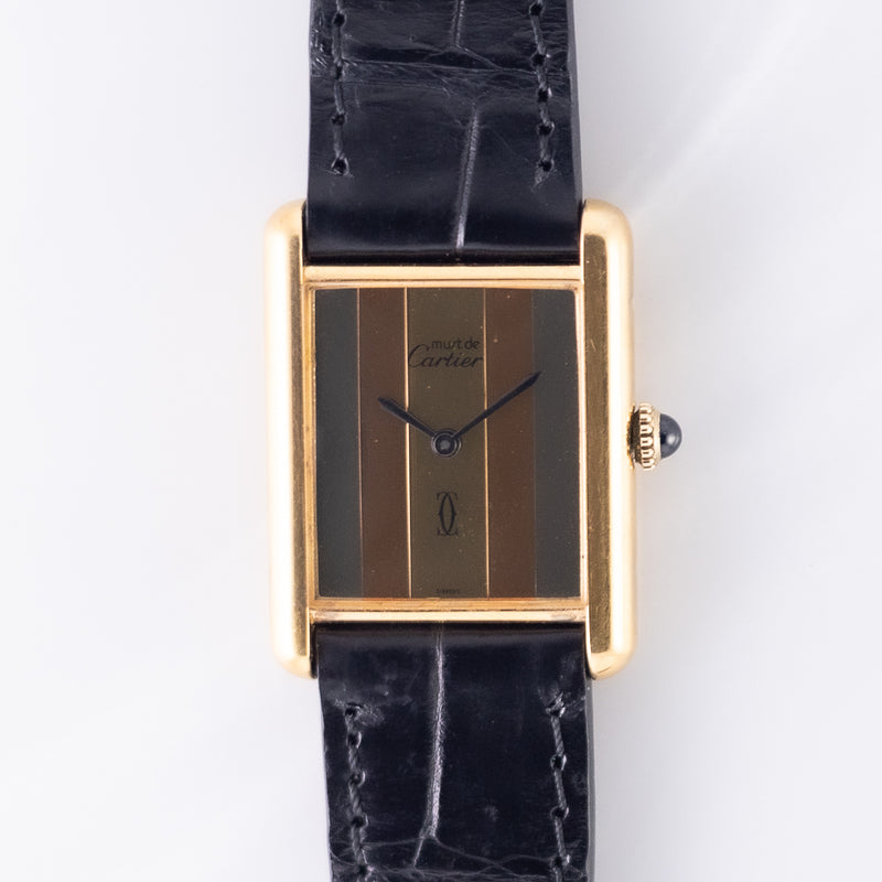 CARTIER LM MUST DE TANK tricolor