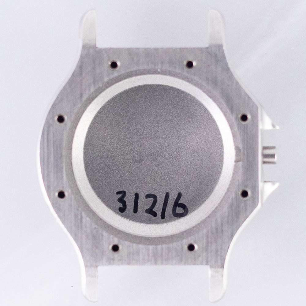 CARTIER SM SANTOS OCTAGON Ref.0907 Automatic Godron Bracelet