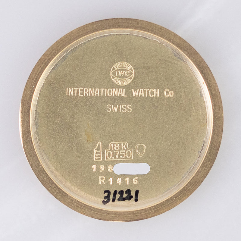 IWC Ref.R1416 Cal.422 18K Yellow Gold